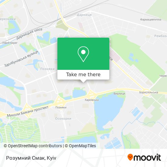 Розумний Смак map