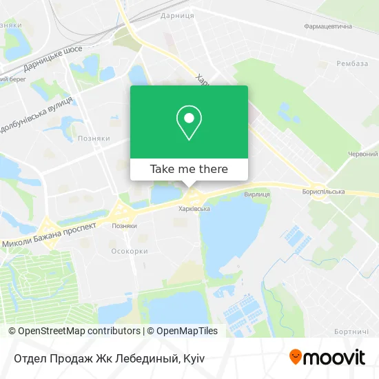 Отдел Продаж Жк Лебединый map