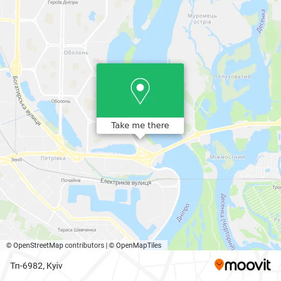 Карта Тп-6982