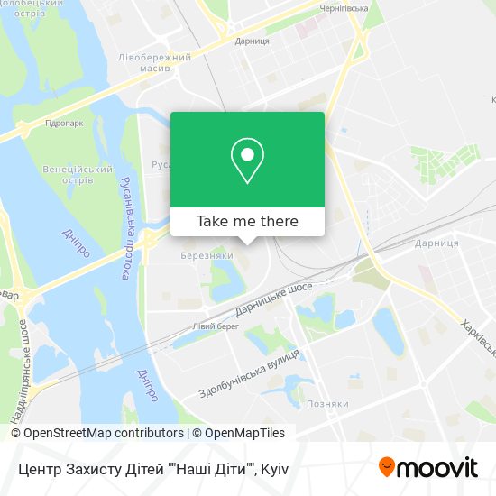 Центр Захисту Дітей ""Наші Діти"" map