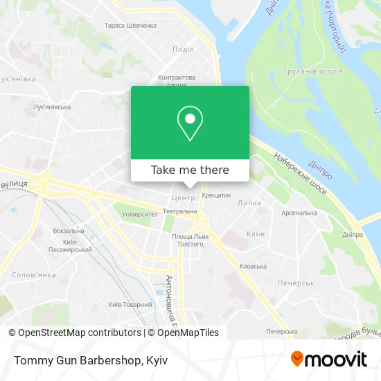Карта Tommy Gun Barbershop