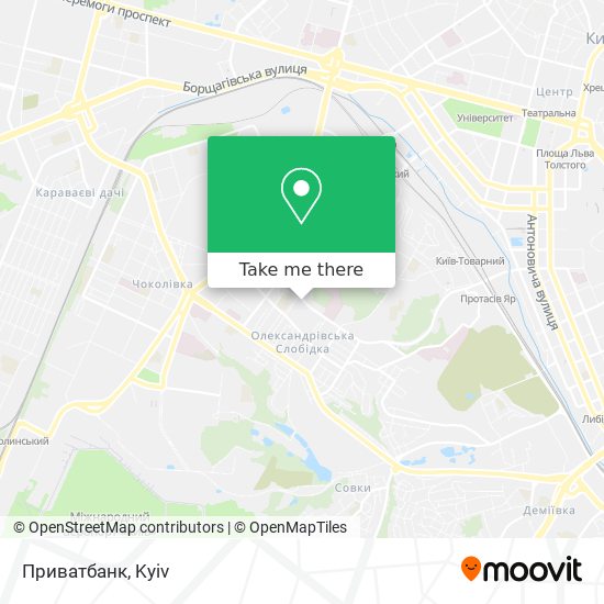 Приватбанк map