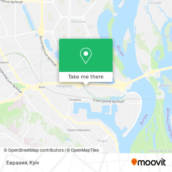 Карта Евразия