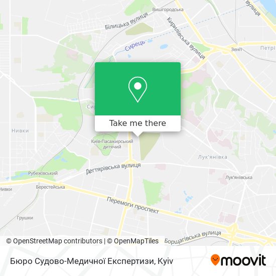 Бюро Судово-Медичної Експертизи map