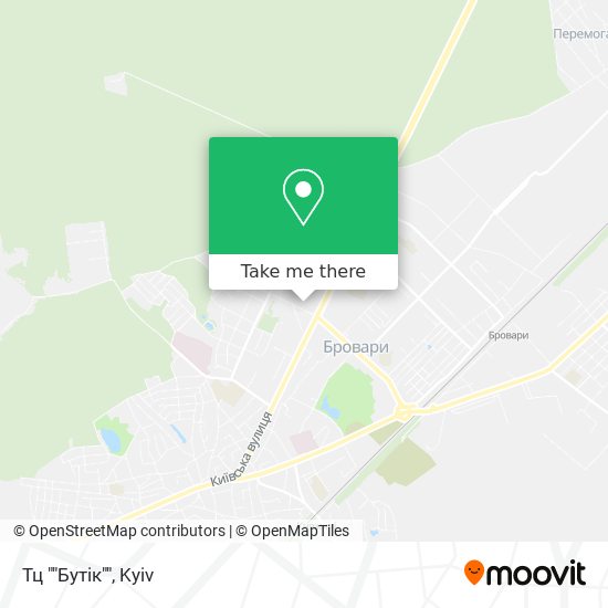 Карта Тц ""Бутік""