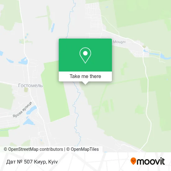 Карта Двт № 507 Киур