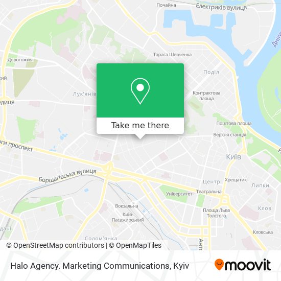 Halo Agency. Marketing Communications map