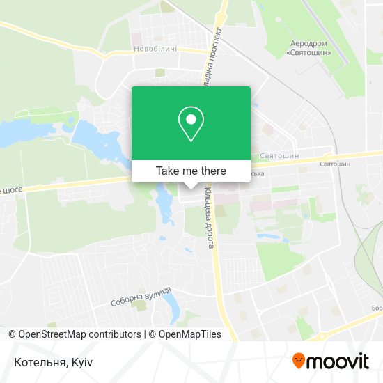 Карта Котельня