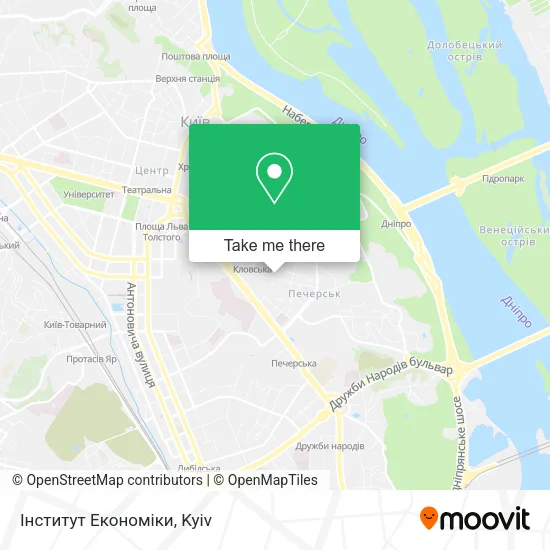 Карта Інститут Економіки