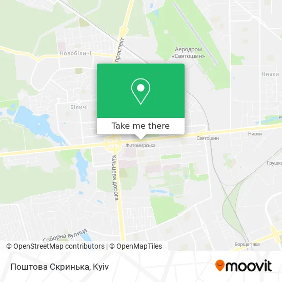 Поштова Скринька map