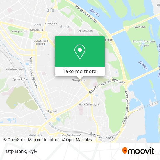 Otp Bank map