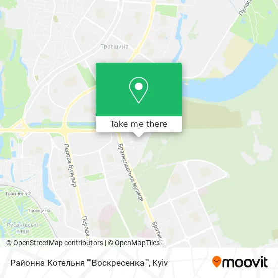Районна Котельня ""Воскресенка"" map