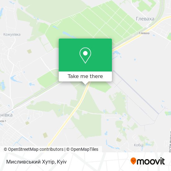 Мисливський Хутір map