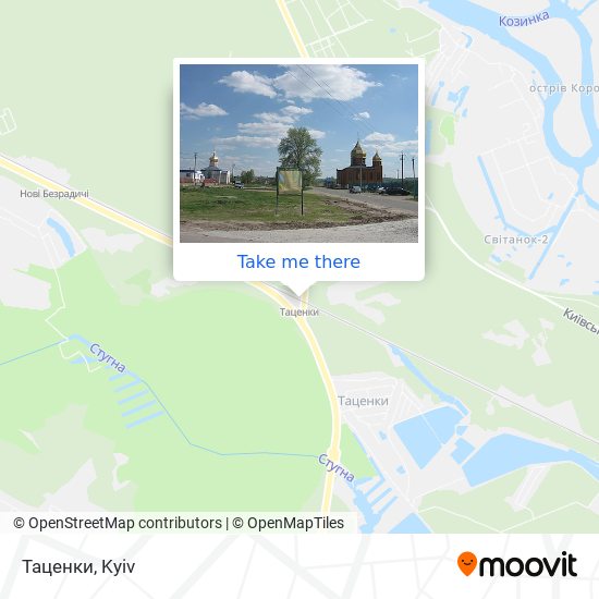 Карта Таценки