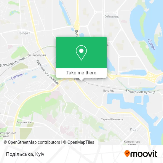 Карта Подільська