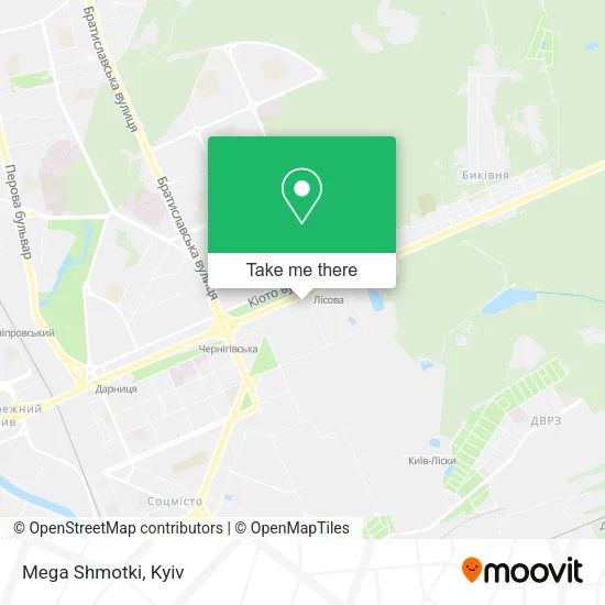 Карта Mega Shmotki