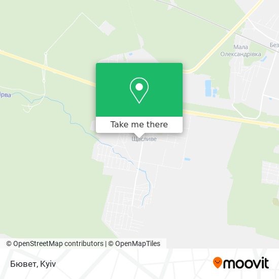 Карта Бювет