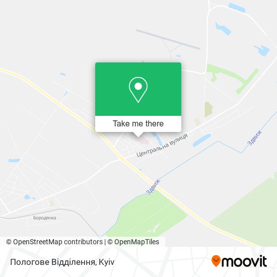 Карта Пологове Відділення