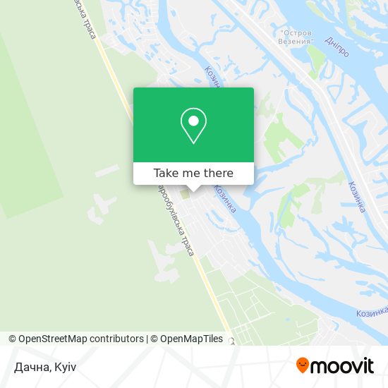 Дачна map