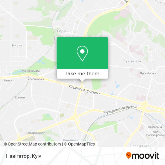 Навігатор map