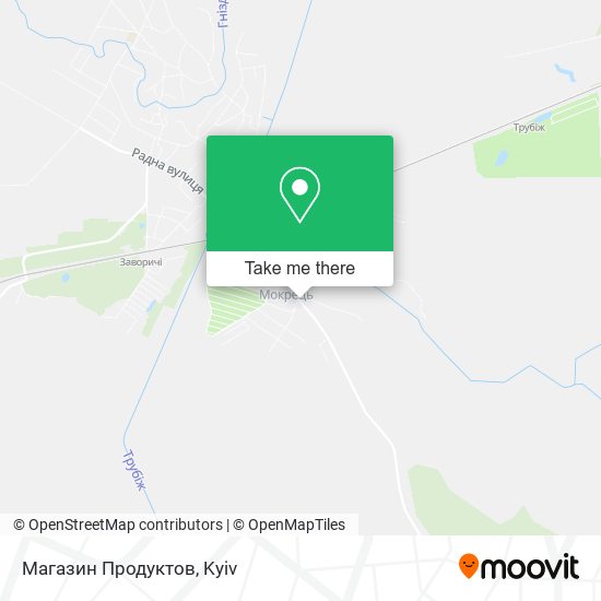 Магазин Продуктов map