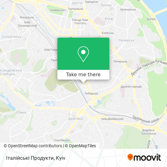Італійські Продукти map