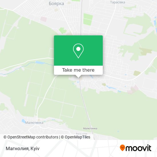 Карта Магнолия