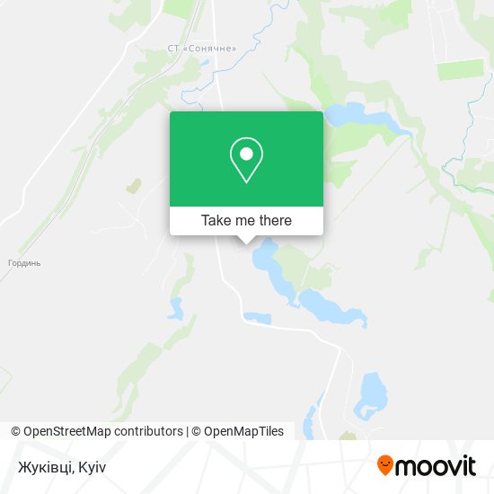 Жуківці map