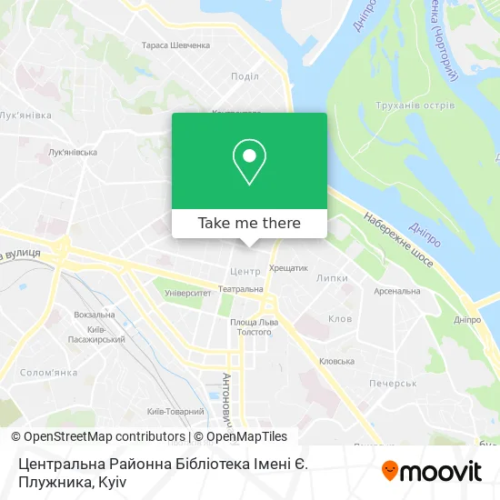 Центральна Районна Бібліотека Імені Є. Плужника map