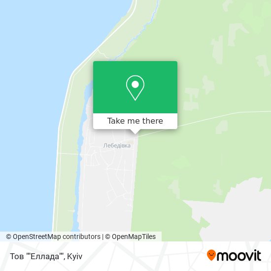 Тов ""Еллада"" map