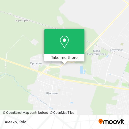 Амако map