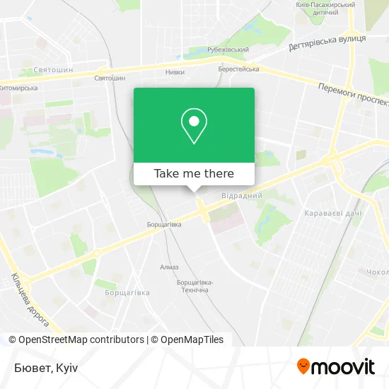 Карта Бювет