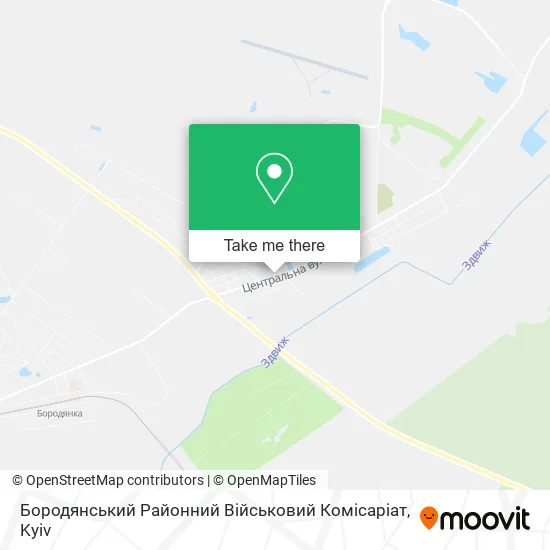 Бородянський Районний Військовий Комісаріат map