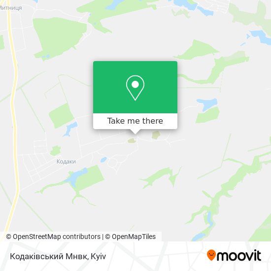 Кодаківський Мнвк map