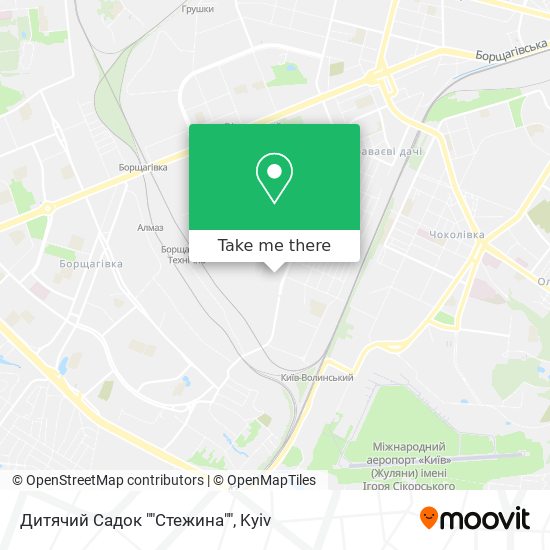 Карта Дитячий Садок ""Стежина""