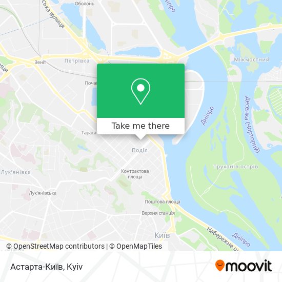Астарта-Київ map