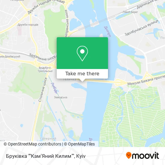Бруківка ""Кам'Яний Килим"" map