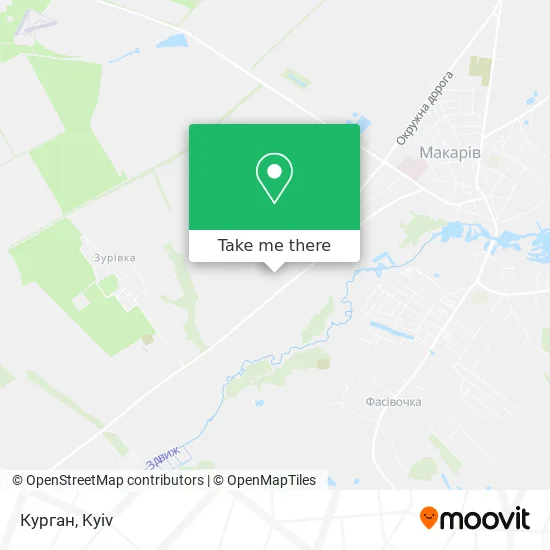 Карта Курган