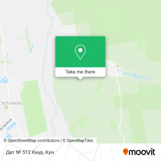 Карта Двт № 512 Киур