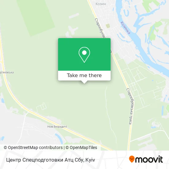 Центр Спецподготовки Атц Сбу map