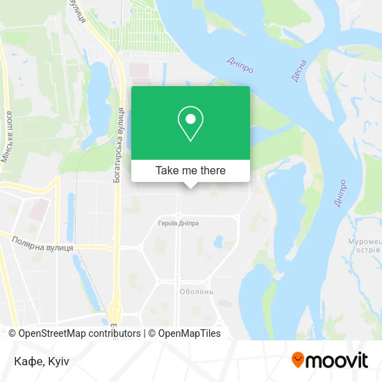 Кафе map