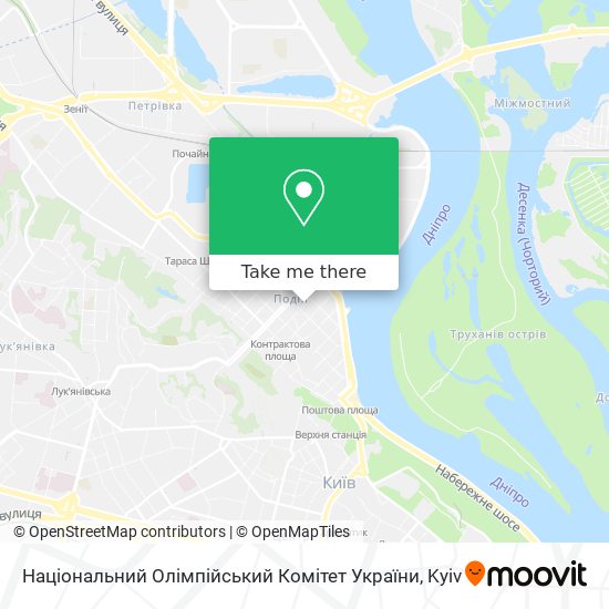 Національний Олімпійський Комітет України map