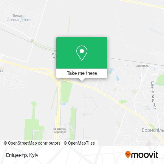 Карта Епіцентр