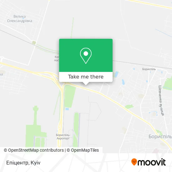 Епіцентр map