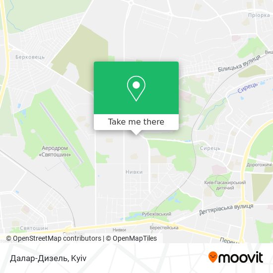 Далар-Дизель map