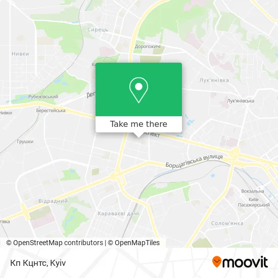 Карта Кп Кцнтс