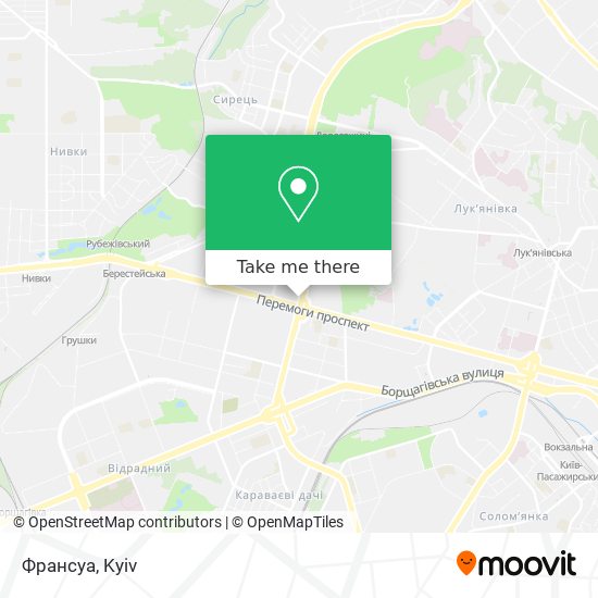 Франсуа map