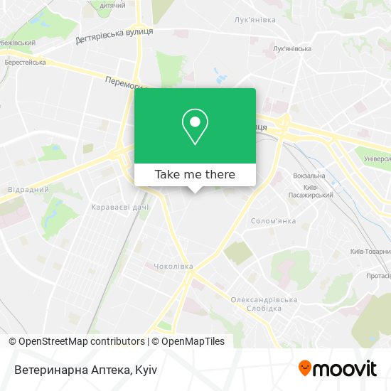 Ветеринарна Аптека map