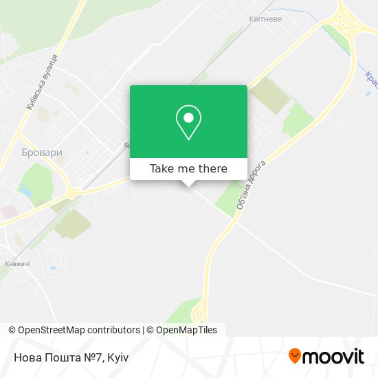 Нова Пошта №7 map