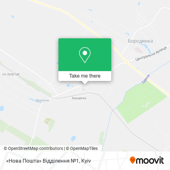 «Нова Пошта» Відділення №1 map
